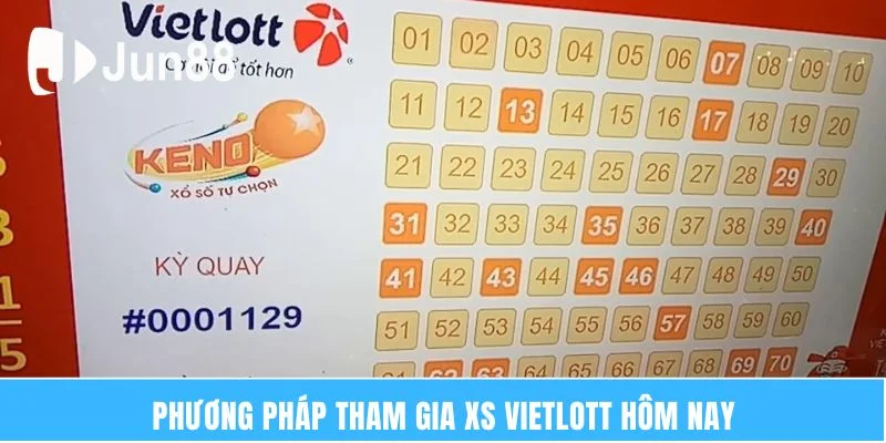 Xs Vietlott Hôm Nay – Cơ Hội Thay Đổi Cuộc Sống Nhanh 2025 7 Phương pháp tham gia Xs vietlott hôm nay