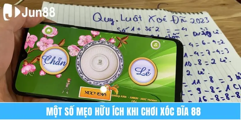 Một số mẹo hữu ích khi chơi xóc đĩa 88