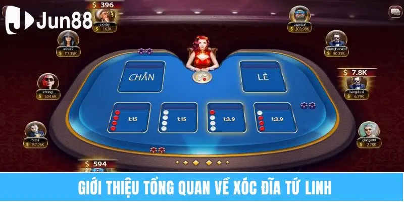 Giới thiệu tổng quan về xóc đĩa Tứ Linh  